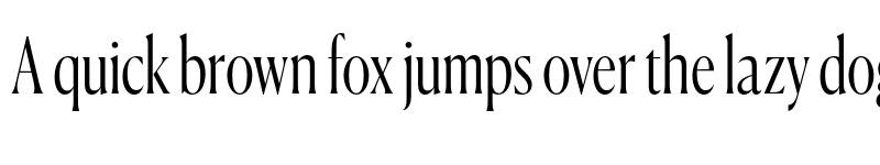 Preview of Canela Condensed Trial Light font