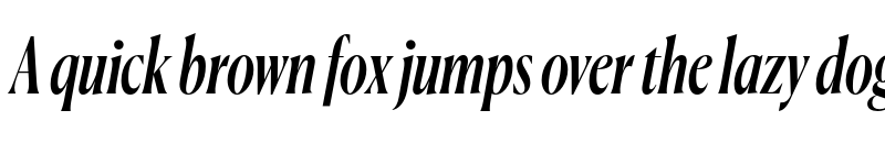 Preview of Canela Condensed Trial Medium Italic font