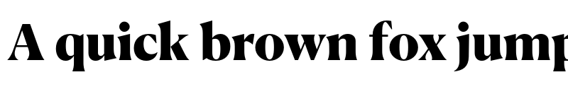 Preview of Canela Deck Trial Black font