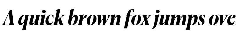 Preview of Canela Trial Bold Italic font