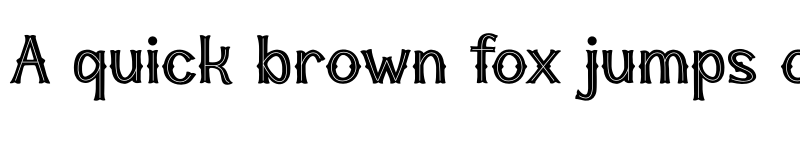 Preview of CANIS-MAJOR Regular font