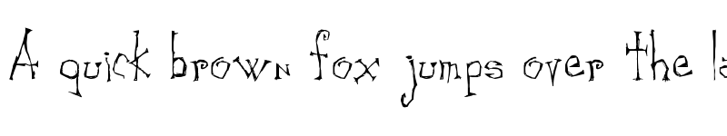 Preview of Canker Sore Regular font