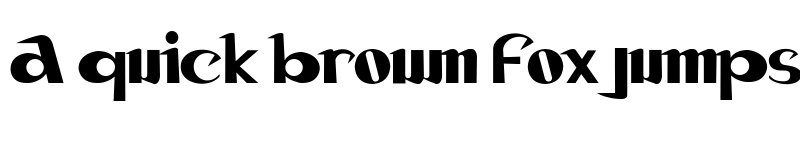 Preview of Canon Regular font