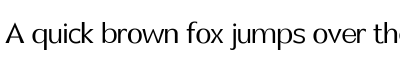 Preview of Canosa Light font