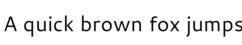 Preview of Cantarell Regular font