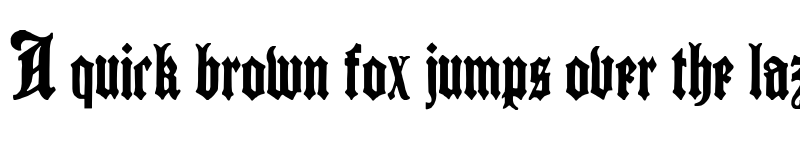 Preview of Cantebriggia Regular font