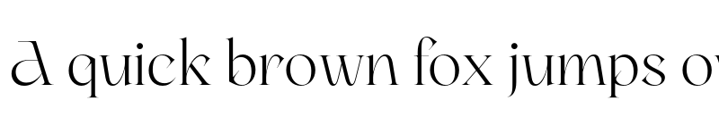 Preview of Canteria Free Regular font