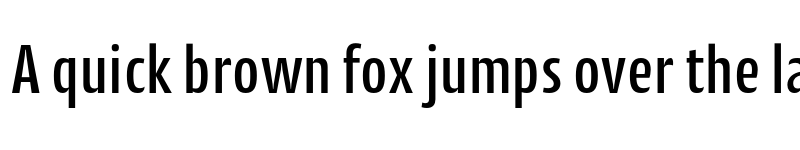 Preview of CantigaCnd Medium font