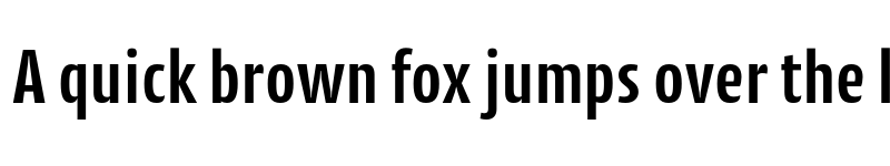 Preview of CantigaCnd SemiBold font