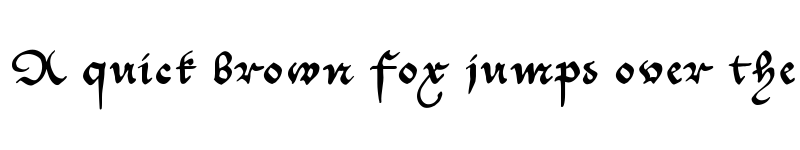 Preview of CantzleyAD1600 Regular font