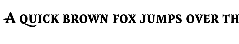 Preview of Capellina Bold Caps font