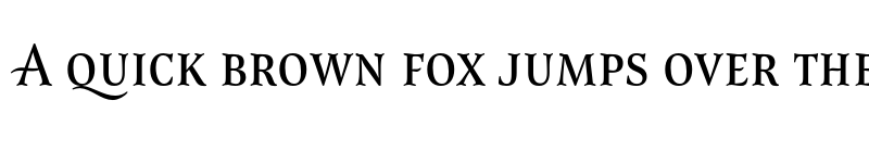 Preview of Capellina Caps font