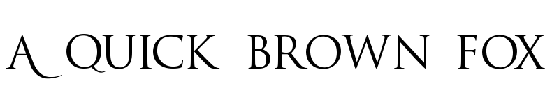 Preview of Capitalis Medium font