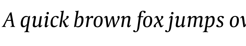 Preview of CapitoliumNews 2 Italic font