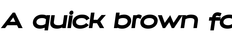 Preview of Capoon PERSONAL USE Black Italic font