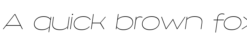 Preview of Capoon PERSONAL USE Thin Italic font