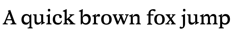 Preview of Capraia Regular font