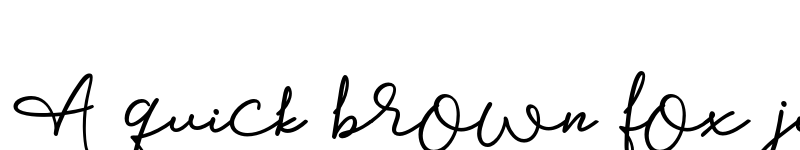 Preview of Capricious Ambrosia Free Regular font