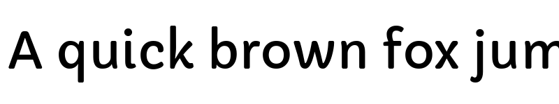 Preview of Capriola Regular font