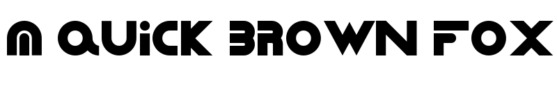 Preview of Capsture Regular font