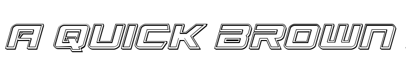 Preview of Captain Falcon Engraved Italic Regular font