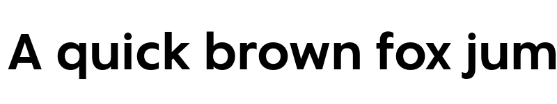 Preview of Captura Bold Demo font