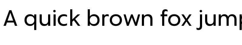 Preview of Captura Regular font