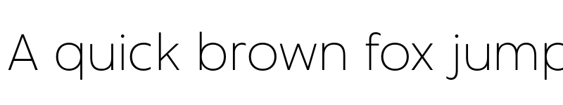 Preview of Captura Thin Demo font