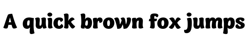 Preview of Capucine Basic Black font