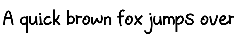 Preview of Caramelia Regular font