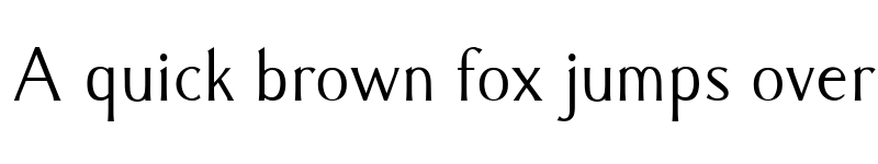 Preview of Caramella Regular font