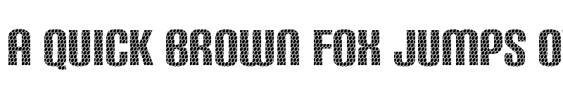Preview of Carbon Phyber font