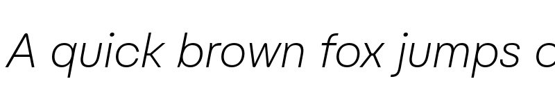 Preview of Carbona Test Light Slanted font