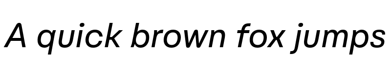 Preview of Carbona Test Medium Slanted font