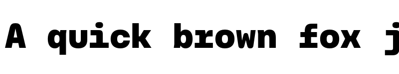 Preview of Carbona Test Mono Black font