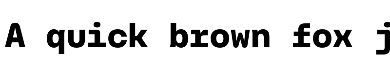 Preview of Carbona Test Mono ExtraBold font