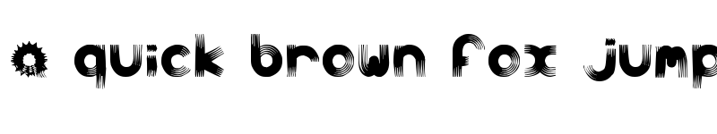 Preview of carbonchaos fonts Regular font