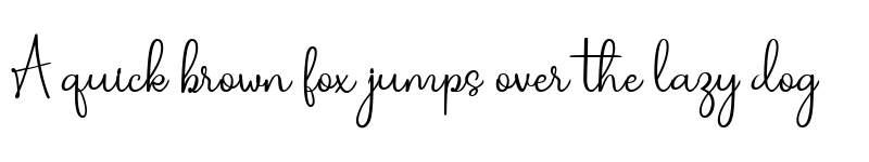 Preview of Cardamom Script Regular font