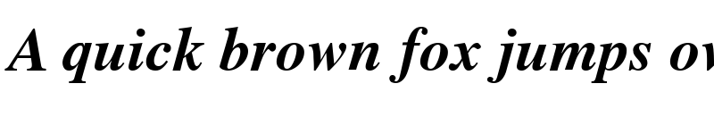 Preview of Cardiff BoldItalic font