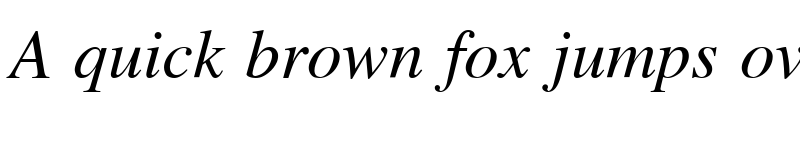 Preview of Cardiff MediumItalic font