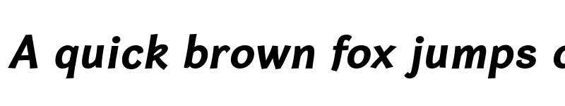 Preview of Cardigan Bold Italic font