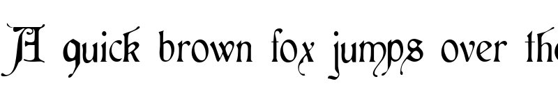 Preview of Cardinal Alternate Regular font