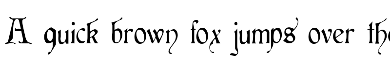 Preview of Cardinal Regular font