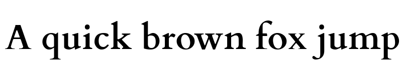 Preview of Cardo Bold font