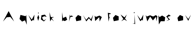 Preview of careless Regular font