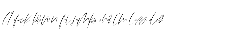 Preview of Caretune Regular font