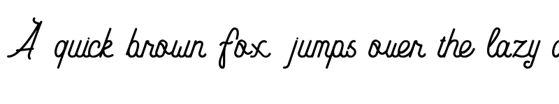 Preview of Carimba Script Regular font