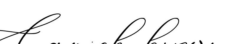 Preview of Carlitto Regular font