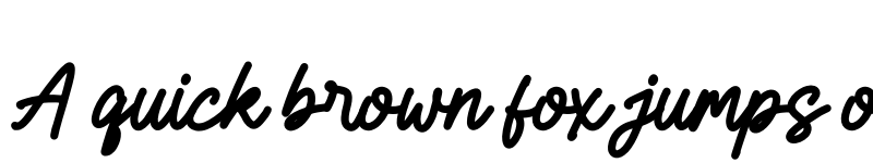 Preview of Carlotte Motarue Regular font