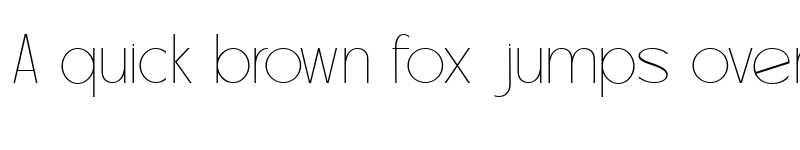 Preview of Carltine Thin font